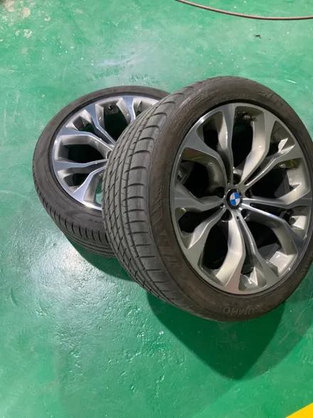 BMW X6 - X6휠스크레치, X6휠긁힘손상, 자동차순정휠복원, 언리얼자동차외형복원(이매동/서현동/분당동/수내동/정자동) / 분당구 서현동