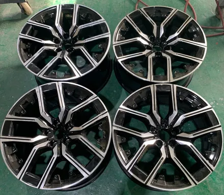 분당 BMW 7시리즈 휠 블랙 유광 커스텀 작업, 언리얼자동차외형복원(이매동/서현동/분당동/수내동/정자동) / 분당구 서현동