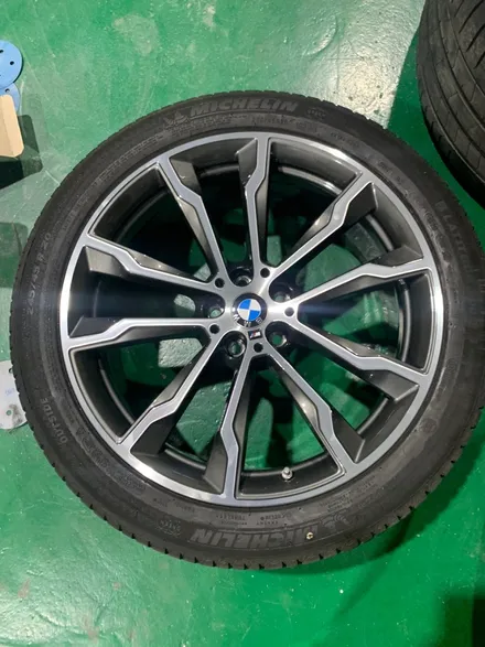 BMW X3 - X3휠스크레치, X3순정휠복원, 자동차휠수리견적비교, 언리얼자동차외형복원(대장동/운중동/백현동/삼평동/판교) / 분당구 서현동