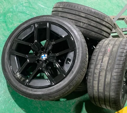 분당 BMW 7시리즈 휠 블랙 유광 커스텀 작업, 언리얼자동차외형복원(이매동/서현동/분당동/수내동/정자동) / 분당구 서현동