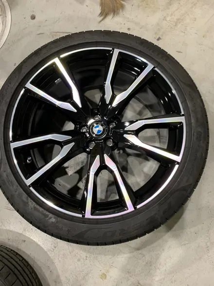 BMW X7 - 순정휠복원, 휠수리전문점, 언리얼자동차외형복원 / 분당구 서현동