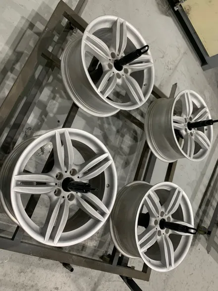 BMW 530i - 커스텀순정휠도색, 순정휠복원, 언리얼자동차외형복원(대장동/운중동/백현동/삼평동/판교) / 분당구 서현동