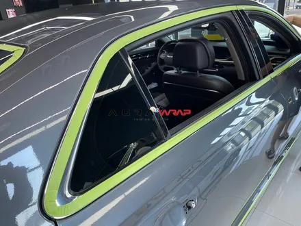 제네시스 EQ900 전체랩핑 이보다 더 잘할 수 없다 경력은 업체는 다르네요 / 천안 신부동