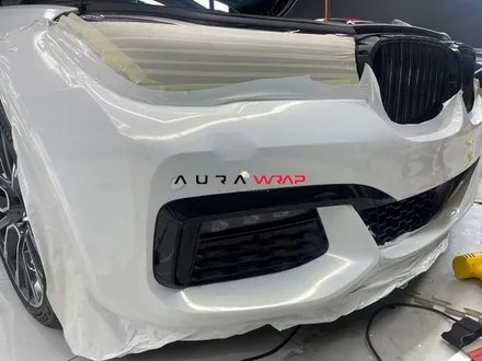 BMW740 사고랩핑수리 깔끔하게 처리하네요  . / 천안 신부동