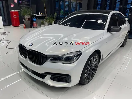 BMW740 사고랩핑수리 깔끔하게 처리하네요  . / 천안 신부동