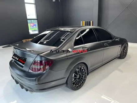 벤츠C63 AMG 부분 재시공 랩핑은 전문점에서 아우라랩 확실하네요. / 천안 신부동