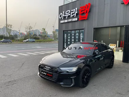 아우디A6 크롬죽이기 블랙이  간지 입니다! / 천안 신부동