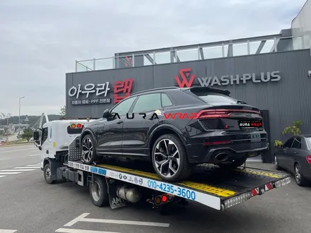 아산 천안랩핑 아우디RS Q8 전체랩핑 경력 업체에서 랩핑하는 이유가 있네요. / 천안 신부동
