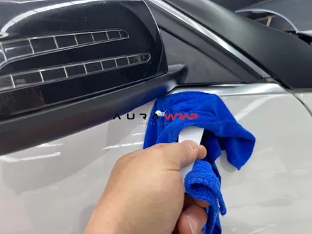 벤츠C63 AMG 부분 재시공 랩핑은 전문점에서 아우라랩 확실하네요. / 천안 신부동
