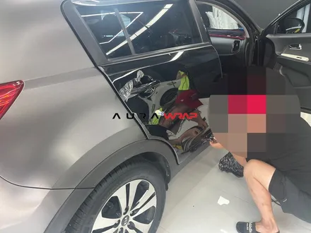 스포티지 전체랩핑 랩핑보험수리 전문점은 다르네요. / 천안 신부동