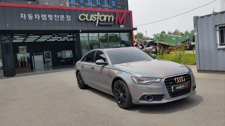 [ 평택 랩핑 ] 아우디 A6 세련된 색상으로 변신 가능? ㅣ싸이키 델릭 전체 랩핑 시공 ㅣ 커스텀엠 / 평택, 안성, 천안