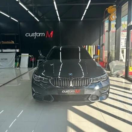 [평택랩핑] BMW 32Oi 투어링 전체 크롬죽이기 역시 크롬죽이기는 블랙유광 광빨이죠! / 평택 도일동