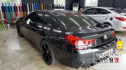안성전체랩핑 제거 잘하는 곳 커스텀엠 : BMW640 전체랩핑 깨끗하게 제거 완료^^ / 평택 도일동