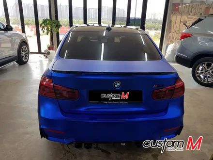 (커스텀엠)(평택안성 크롬전체랩핑) BMW M3 슈퍼카 간지작살 무광블루 크롬 전체랩핑!!! / 평택 도일동