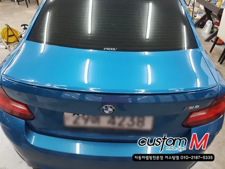 슈퍼카랩핑) 간지 끝판왕 BMW M2 리얼카본 부분랩핑 / 평택 도일동