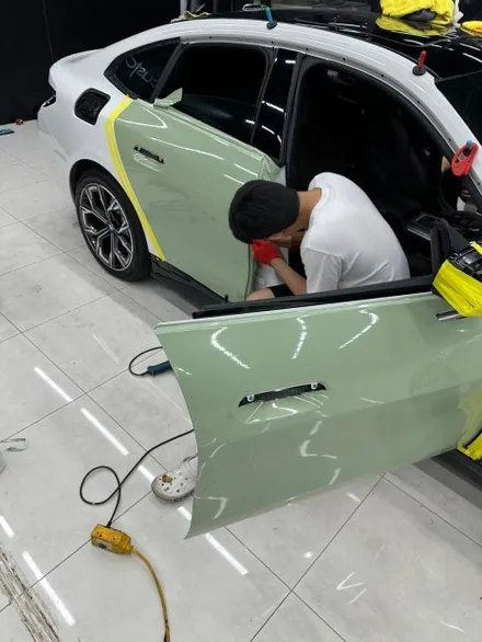 [평택랩핑] BMW I4 사고보험 전체랩핑! 아산/안성/오산/평택 랩핑샵 커스텀엠입니다. / 평택 도일동