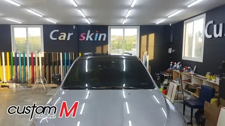 오산루프스킨 차원이 다른 커스텀엠 / 지프(Jeep) 루프스킨, 사이드미러 부분랩핑(블랙유광) / 평택 도일동