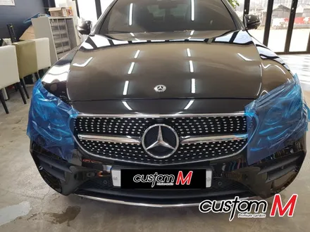 벤츠E300 부분랩핑 라이트필름 멋과 보호를 동시에! / 평택 도일동
