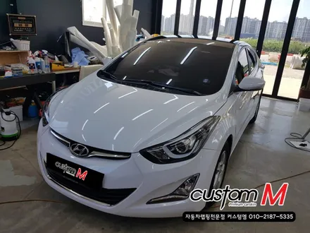 평택안성랩핑) 아반떼MD 루프스킨 깊은 색감의 퀄리티있는 시공으로 더욱 더 완벽해지다! / 평택 도일동