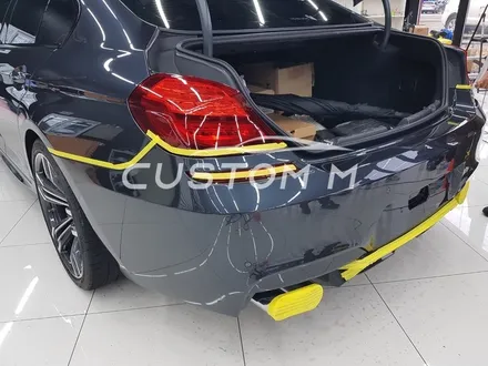 화성랩핑 BMW M6 차량 본넷 뒷펌퍼 PPF 보호 필름 시공 / 평택, 안성, 천안