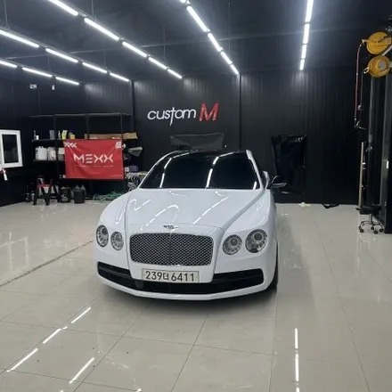 벤틀리 플라잉스퍼 전체랩핑 고광택 피아노 화이트! 평택 랩핑잘하는 곳 커스텀엠 평택랩핑/아산랩핑/오산랩핑/안성랩핑 / 평택 도일동