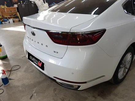 평택 랩핑 전문 CUSTOM M : 기아 K7 라이트필름 시공 톤다운으로 더 멋지게! / 평택 도일동