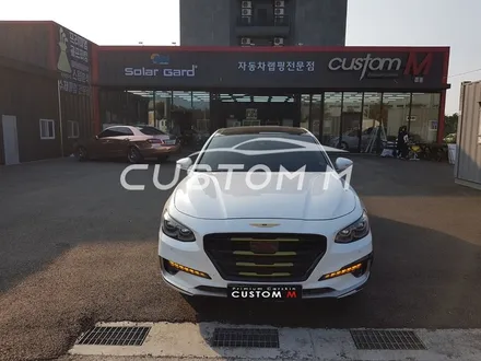 화성랩핑 그랜져ig 범퍼그릴랩핑 카멜레온 필름으로 매력적 / 평택, 안성, 천안