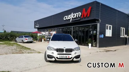 화성랩핑 평택자동차랩핑 전문샵 커스텀엠 : BMW X6 루프스킨 시공으로 멋에 멋을 살리다! / 평택 도일동