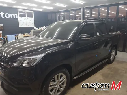 렉스턴 루프렉 랩핑으로 일체감을,,! / 평택 도일동