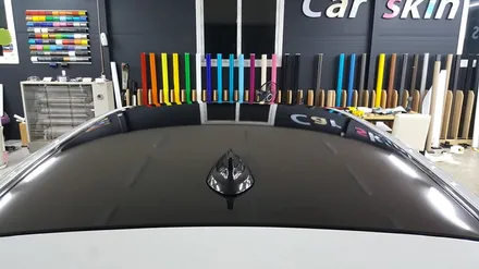 평택랩핑 당진랩핑 전문 커스텀엠 : BMW118D 루프스킨으로 이제 먼지걱정, 오염 걱정 덜어요~ / 평택 도일동