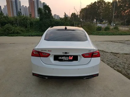 안성랩핑 전문 커스텀엠 : 쉐보레 말리부 루프스킨 & 사이드미러 랩핑으로 흰색 차량 포인트주기 / 평택 도일동