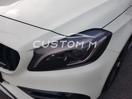 송탄랩핑 벤츠A45 AMG 라이트필름 시공으로 톤 다운 / 평택, 안성, 천안