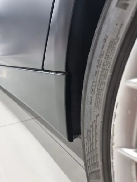 [평택랩핑] bmw 3시리즈 싸구려크롬필름 제거 전쟁후 재시공!!! / 평택, 안성, 천안