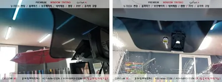 평택썬팅전문 / 평택랩핑 전문  모하비투톤랩핑/썬팅작업 / 평택 도일동