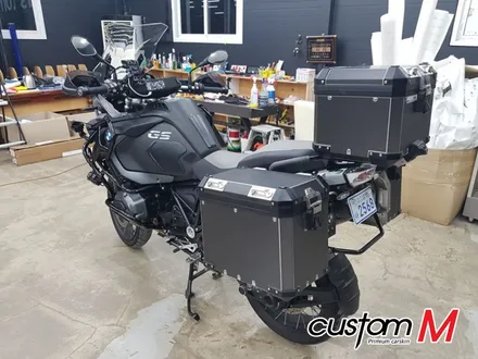 (커스텀엠)(송탄 오산랩핑) BMW R1200es 무지막지한 변신! 바이크랩핑도 역시 커스텀엠 / 평택 도일동