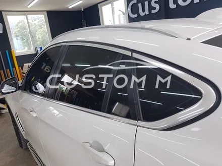 송탄랩핑 BMW X6 전체랩핑 3M사틴블랙(반무광)시공 / 평택, 안성, 천안