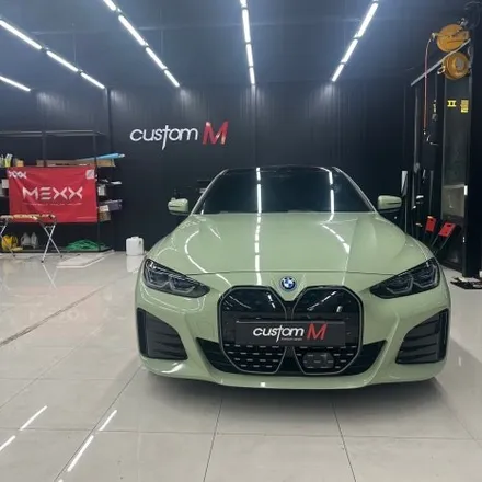 [평택랩핑] BMW I4 사고보험 전체랩핑! 아산/안성/오산/평택 랩핑샵 커스텀엠입니다. / 평택 도일동