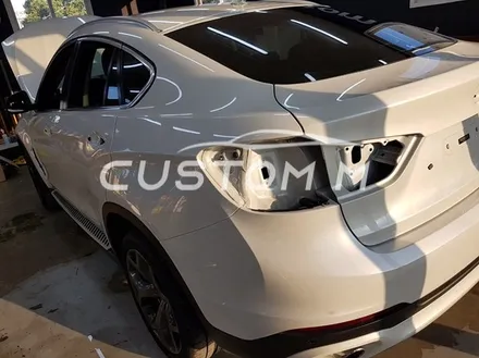 송탄랩핑 BMW X6 전체랩핑 3M사틴블랙(반무광)시공 / 평택, 안성, 천안