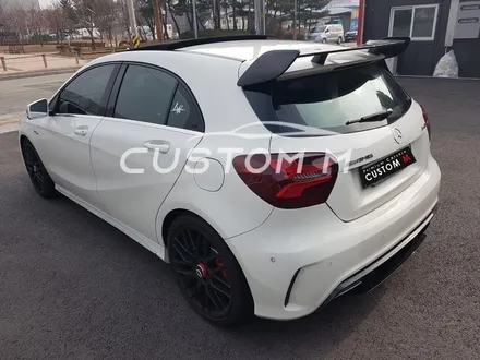 송탄랩핑 벤츠A45 AMG 라이트필름 시공으로 톤 다운 / 평택, 안성, 천안