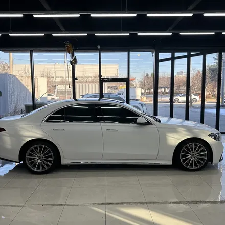 평택PPF/평택랩핑 벤츠 S400d 전체 컬러PPF 사틴화이트 시공 색상변경과 도장보호까지 확실하게! / 평택 도일동