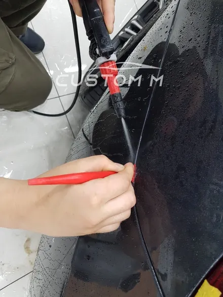 화성랩핑 BMW M6 차량 본넷 뒷펌퍼 PPF 보호 필름 시공 / 평택, 안성, 천안