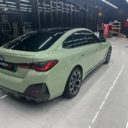 [평택랩핑] BMW I4 사고보험 전체랩핑! 아산/안성/오산/평택 랩핑샵 커스텀엠입니다. / 평택 도일동