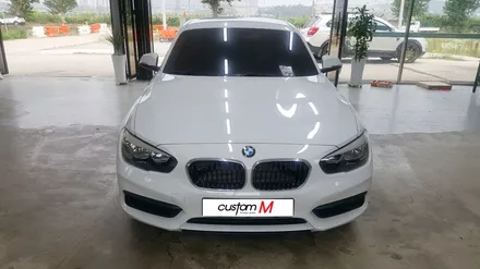 평택랩핑 당진랩핑 전문 커스텀엠 : BMW118D 루프스킨으로 이제 먼지걱정, 오염 걱정 덜어요~ / 평택 도일동