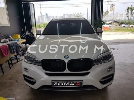 송탄랩핑 BMW X6 전체랩핑 3M사틴블랙(반무광)시공 / 평택, 안성, 천안