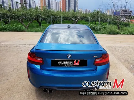 슈퍼카랩핑) 간지 끝판왕 BMW M2 리얼카본 부분랩핑 / 평택 도일동