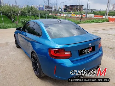 슈퍼카랩핑) 간지 끝판왕 BMW M2 리얼카본 부분랩핑 / 평택 도일동