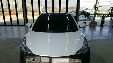 [커스텀엠]아반떼XD 부분랩핑.자동차랩핑.카스킨.카부분랩핑.커스텀엠평택본점 / 평택 도일동