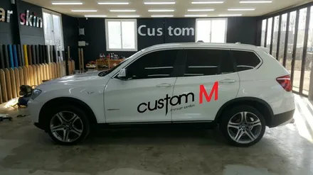[커스텀엠]BMW X3 루프스킨시공.부분랩핑.루프스킨랩핑.자동차랩핑.카스킨.평택카스킨.평택랩핑.카스킨평택본점.경기랩핑전문.경기카스킨전문 / 평택 도일동