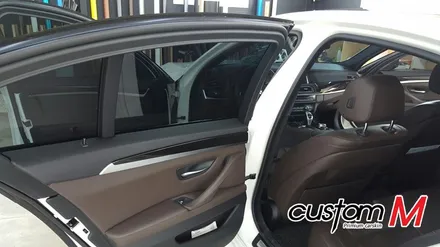 평택실내랩핑 가능한곳 커스텀엠 / BMW528i 실내랩핑 / 평택 도일동