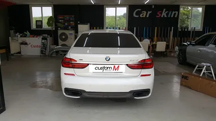 평택랩핑 전문점 커스텀엠 : BMW740D 생활보호 및 루프스킨으로 소중한 내 차를 보호하세요! / 평택 도일동